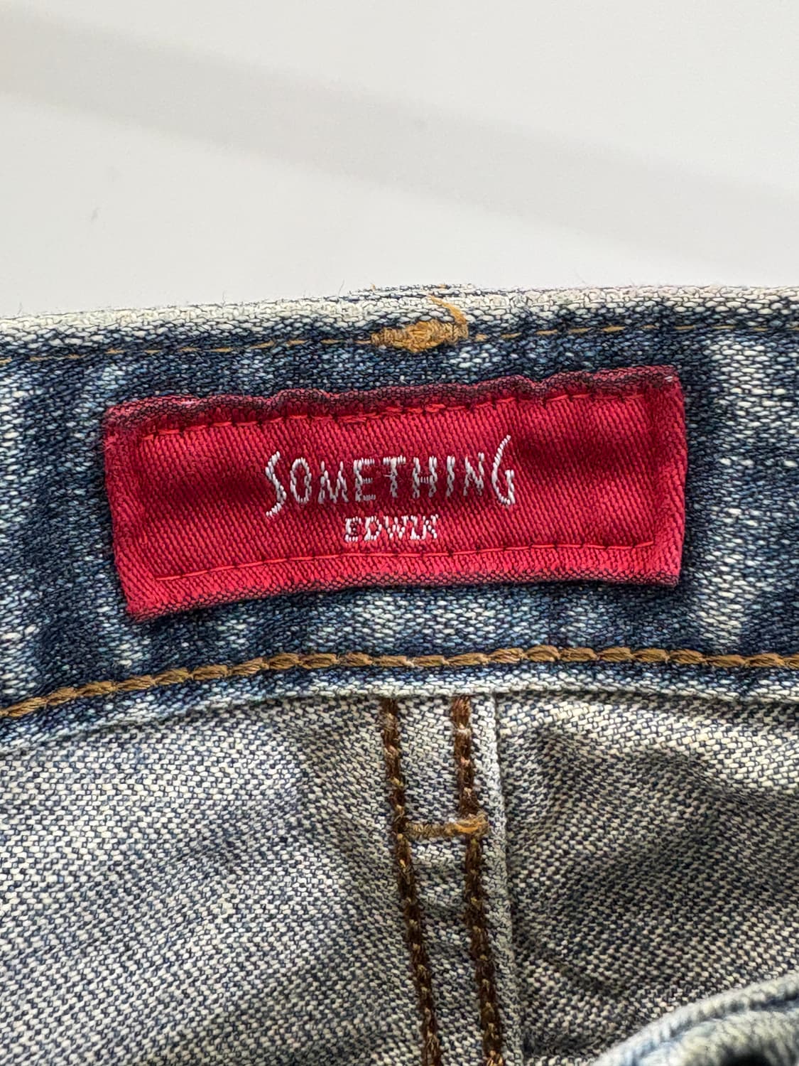 SOMETHING BY EDWIN (Made in Japan) 데님팬츠 상품이미지6