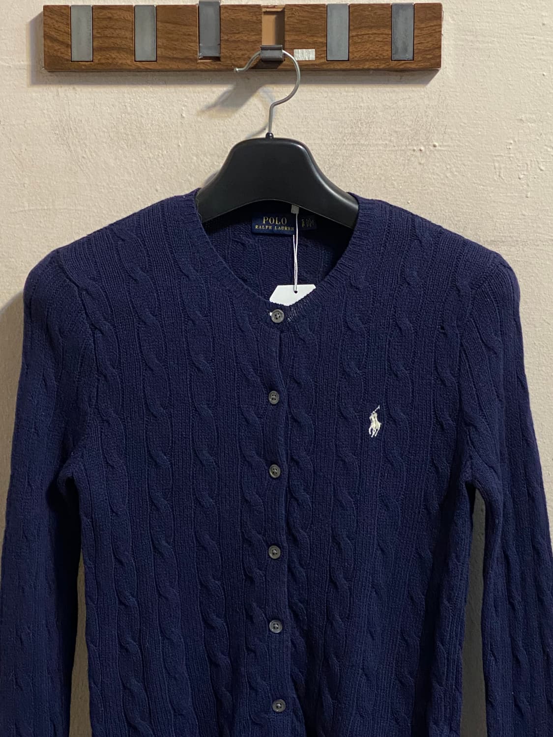 폴로 랄프로렌 네이비 메리노 울 스웨터 상품이미지2