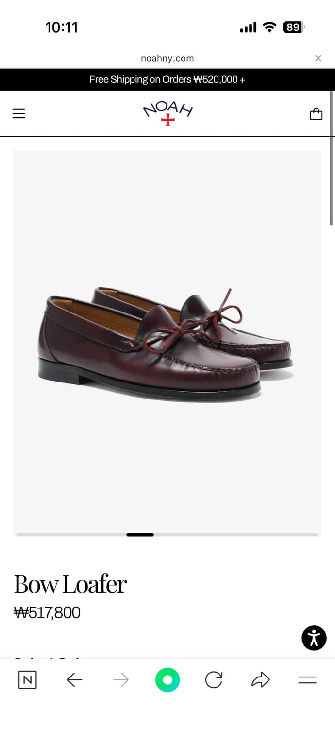 노아 보우 로퍼 상품이미지2