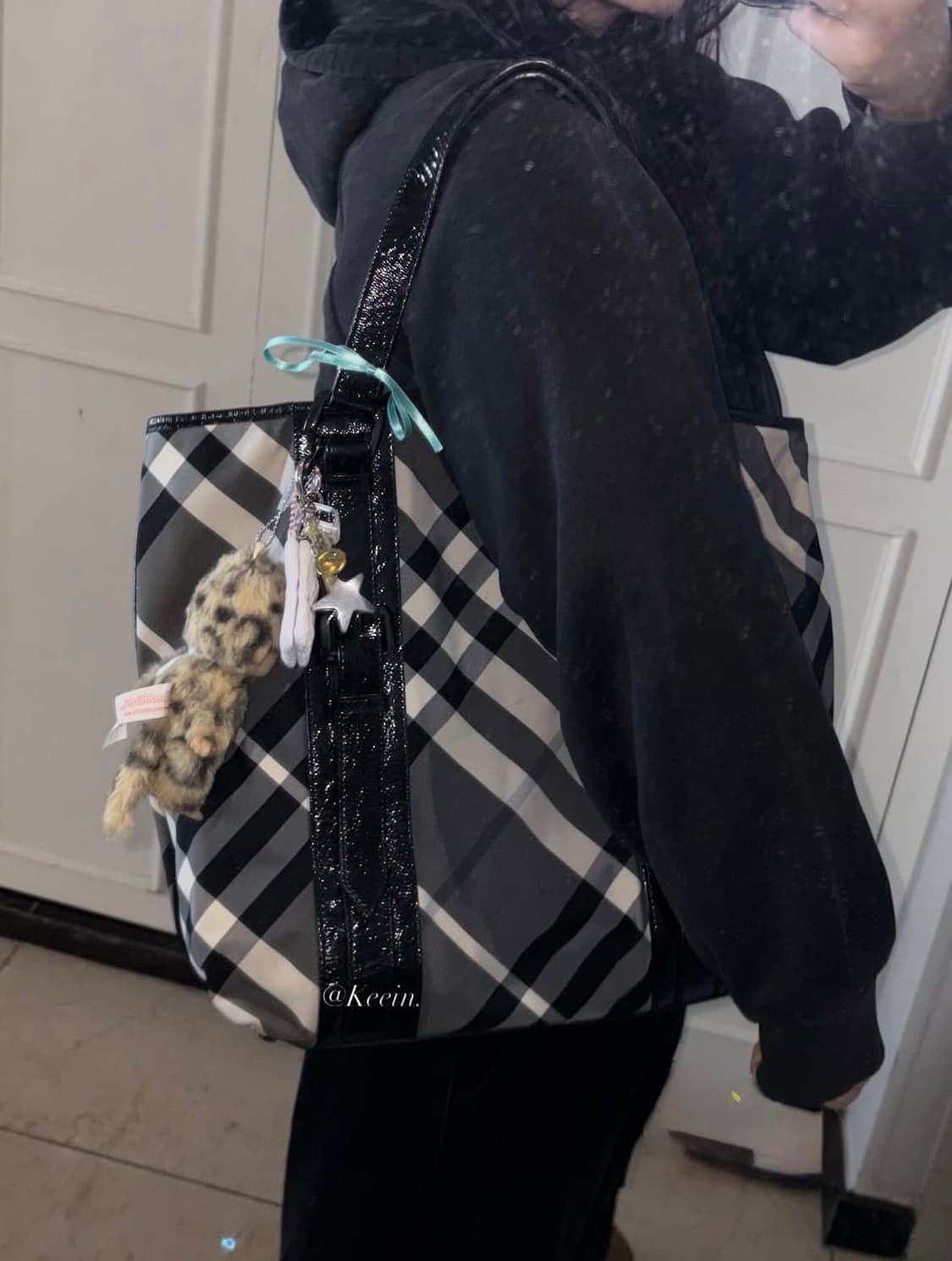 Burberry check shoulder bag 상품이미지4