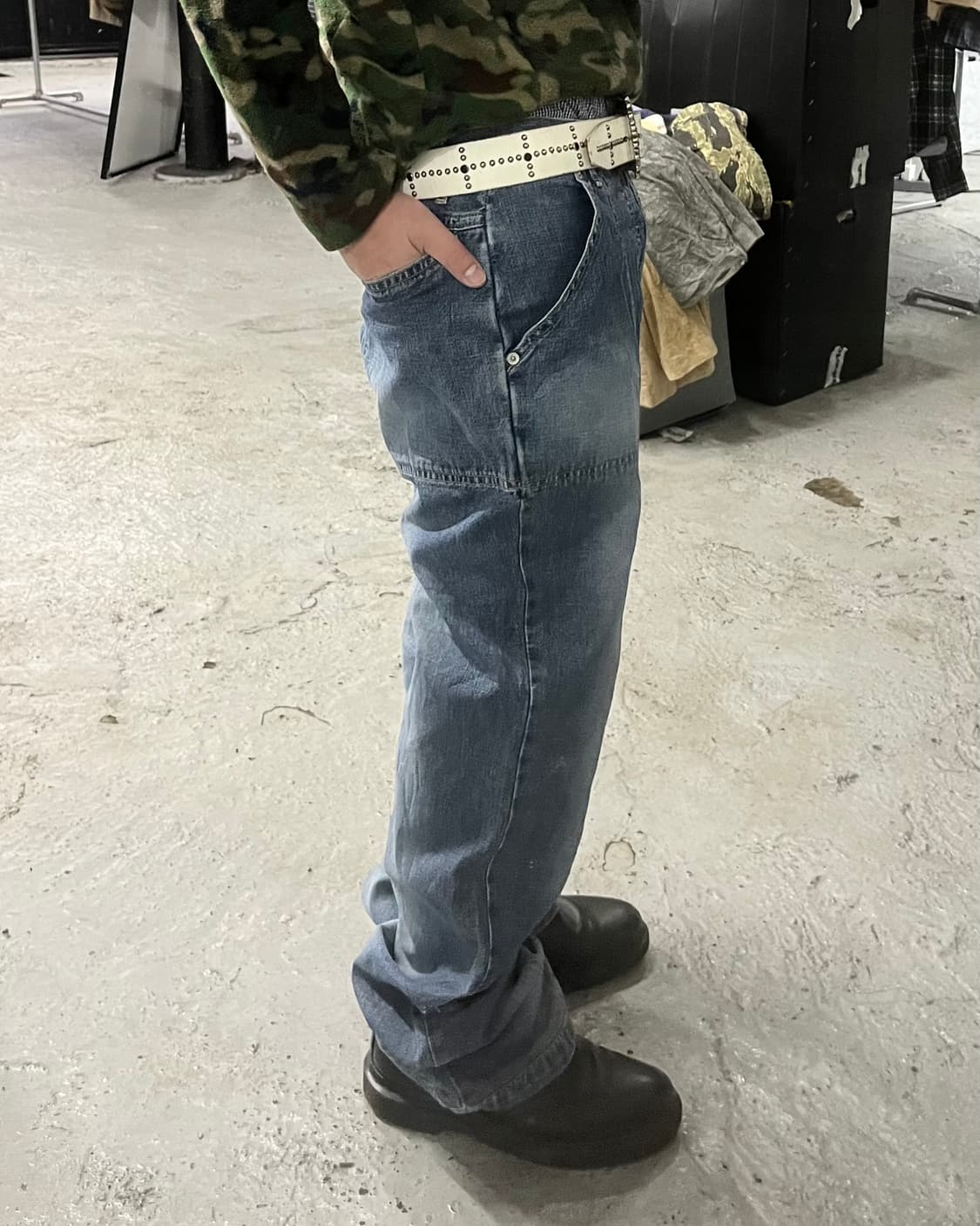 Diesel semi flare jean 상품이미지5