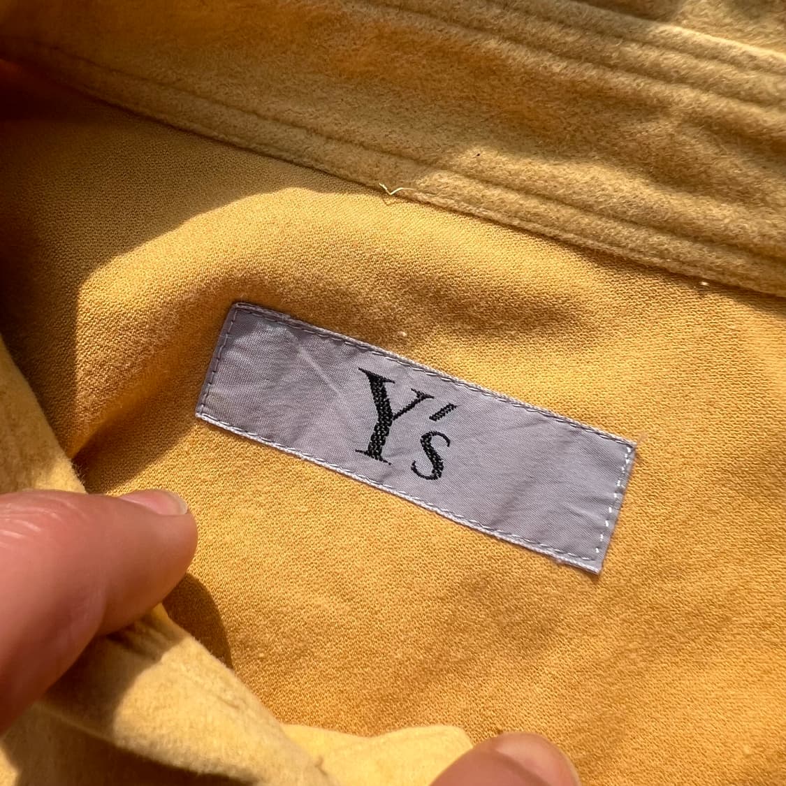 Y’s 1999SS 몰스킨 셔츠 상품이미지8