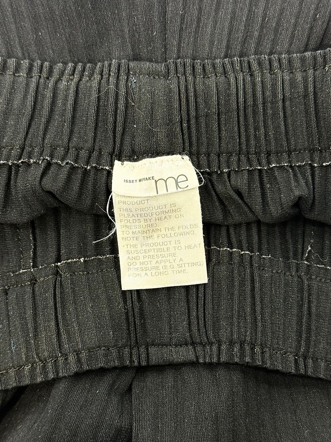 미 이세이 미야케 플리세 벤타 블랙 플리츠 팬츠 상품이미지6