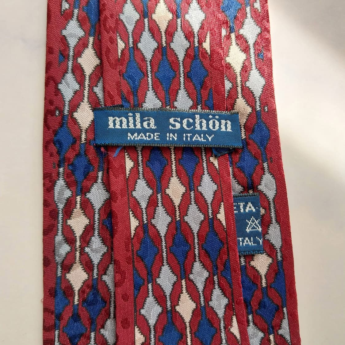 밀라숀 와인 컬러 실크 넥타이 A+등급 K2183
 상품이미지9