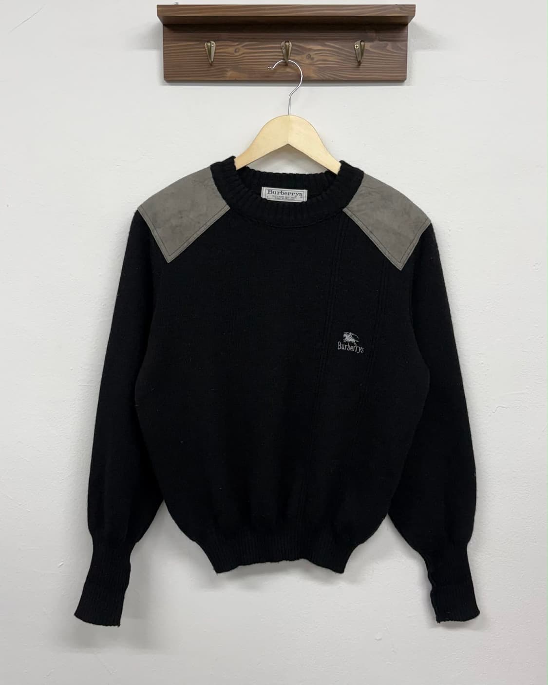 [S] 버버리 90s 코만도 울 니트 스웨터 상품이미지2