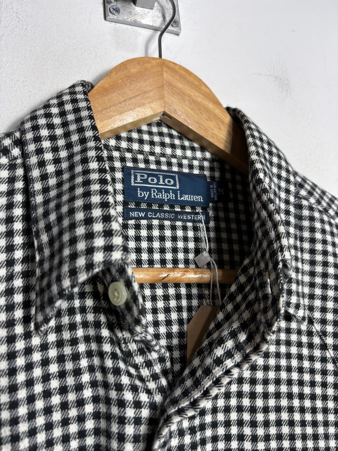 폴로 웨스턴 체크 셔츠 상품이미지4