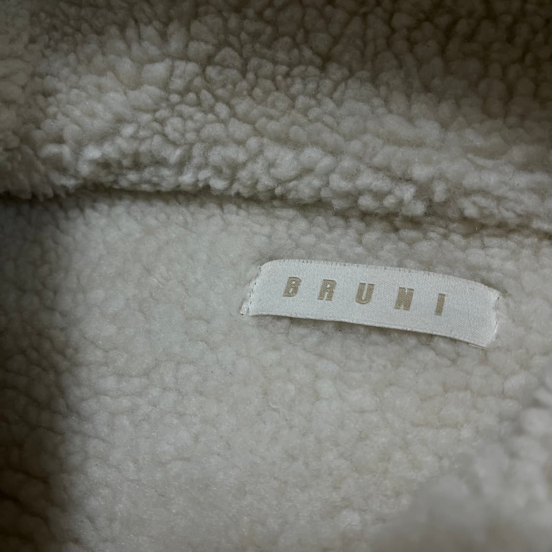 브루니 BRUNI 양털 스웨이드 무스탕 자켓 M/95 상품이미지5