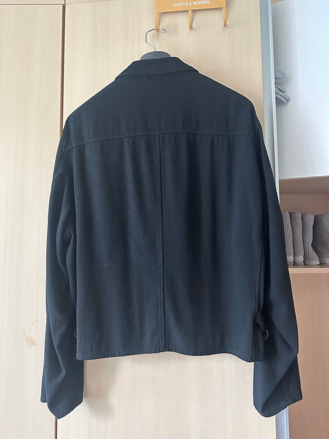 코모리 25ss 실크넵 집숏 자켓3사이즈 상품이미지2