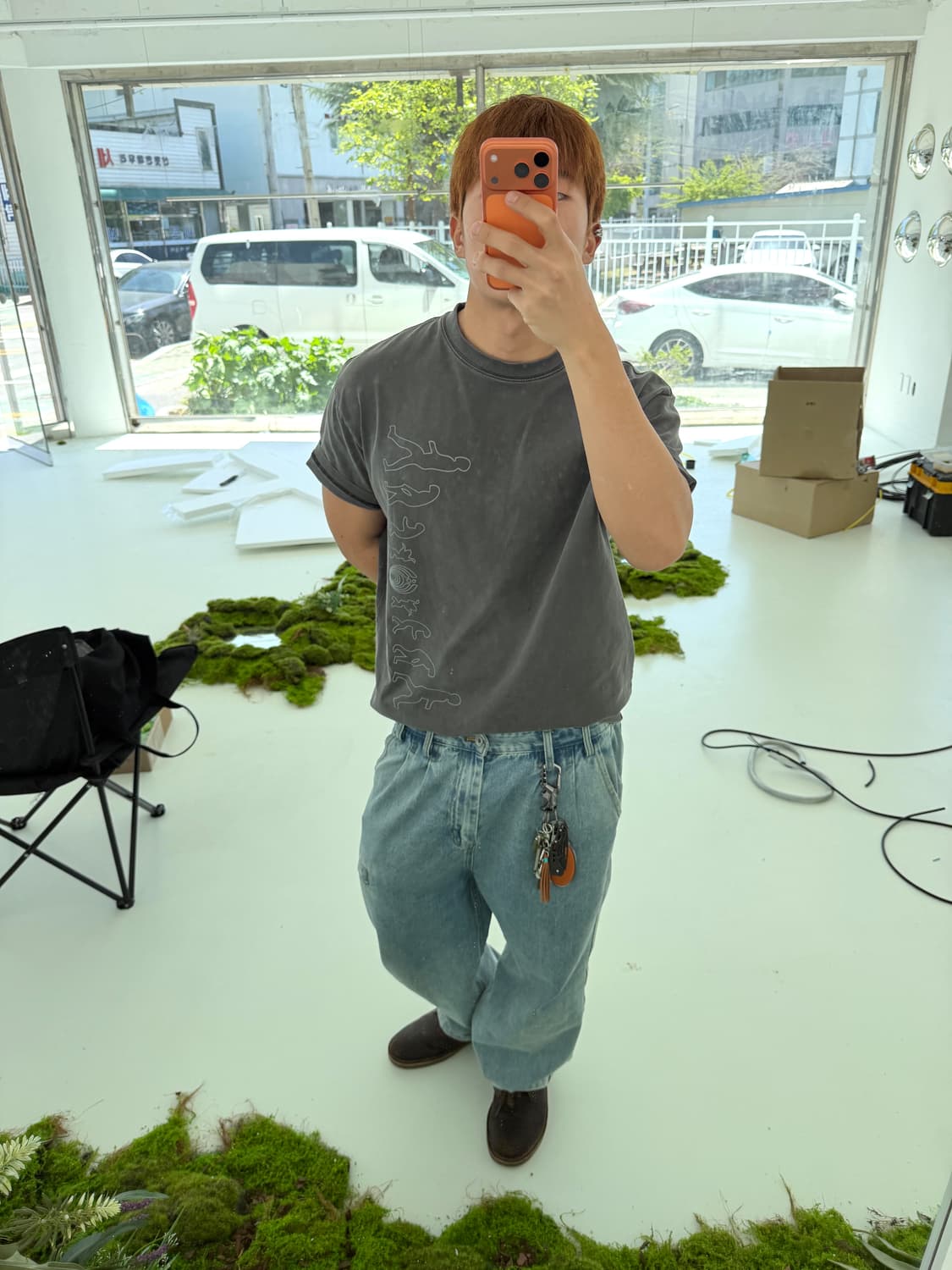 Handmade western mood key ring 상품이미지4