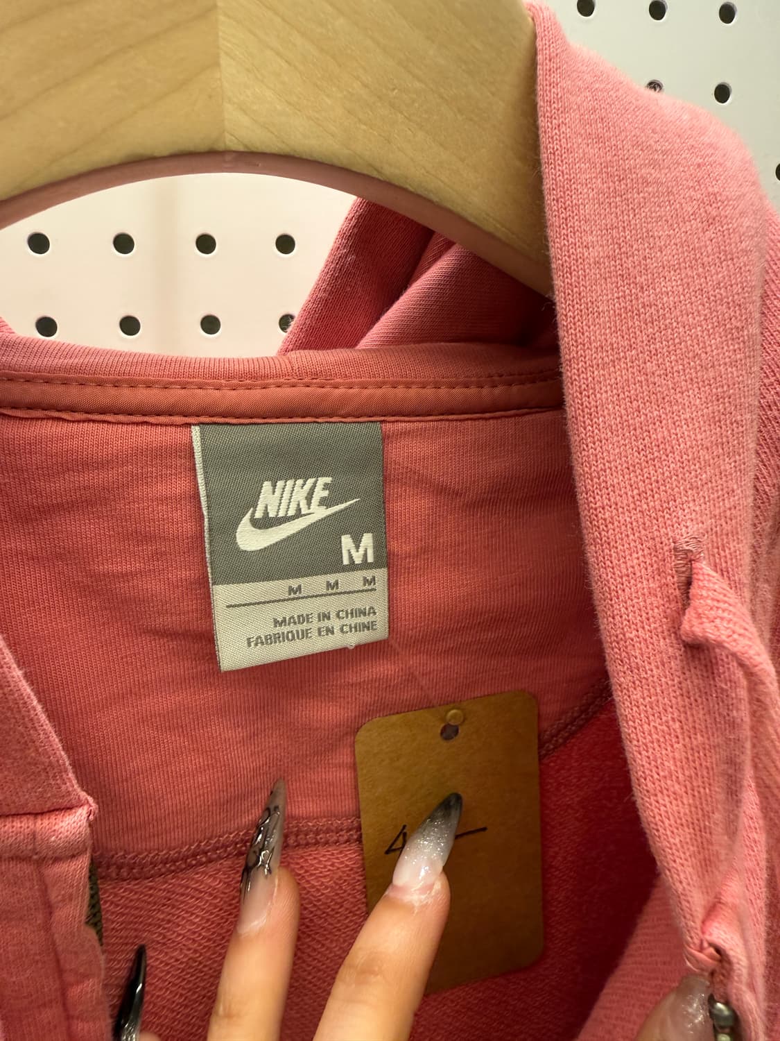 나이키 스크립트 로고 후드집업 U1041 상품이미지5