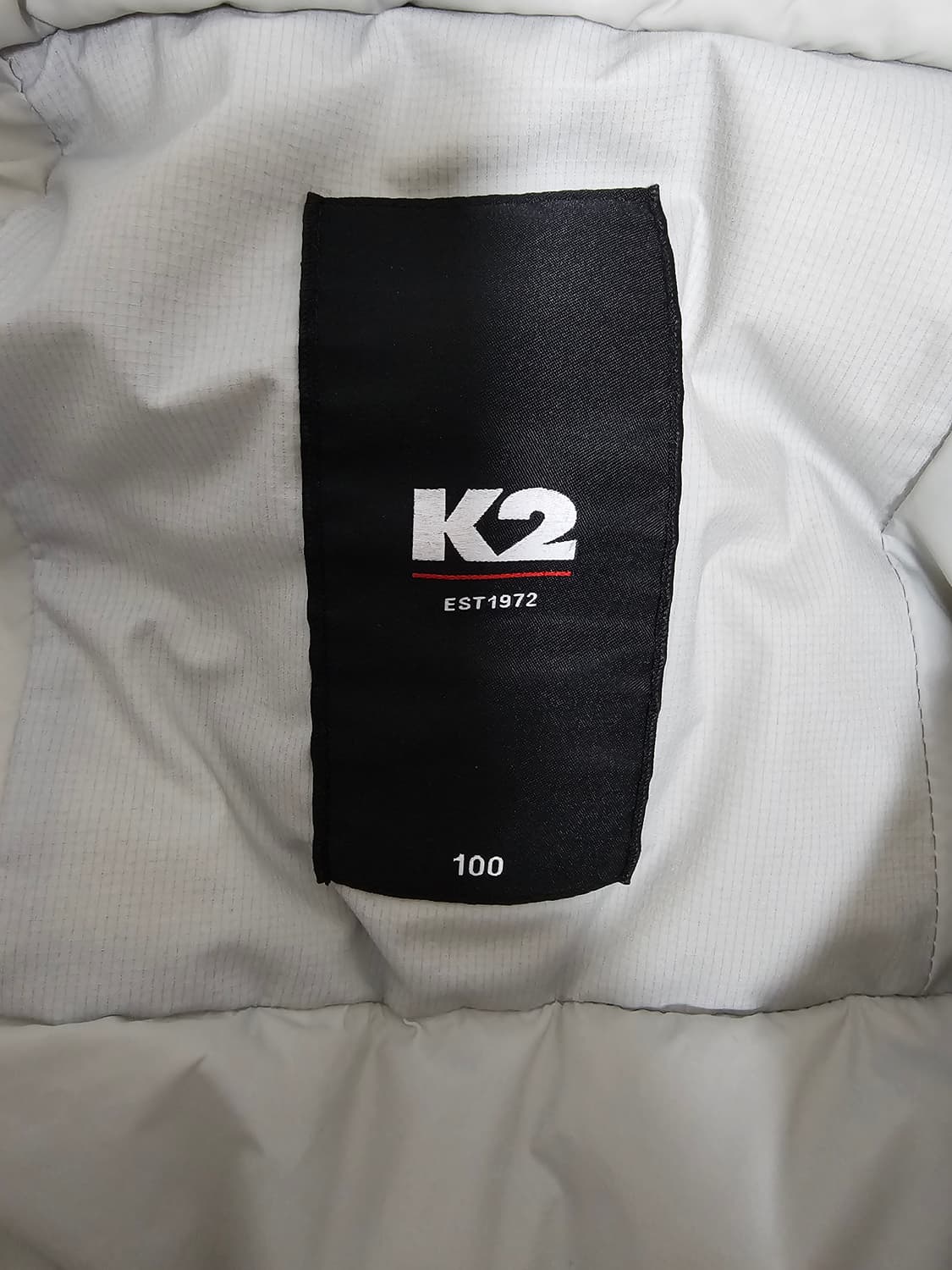 K2 씬에어 구스다운 후드패딩 100 상품이미지3