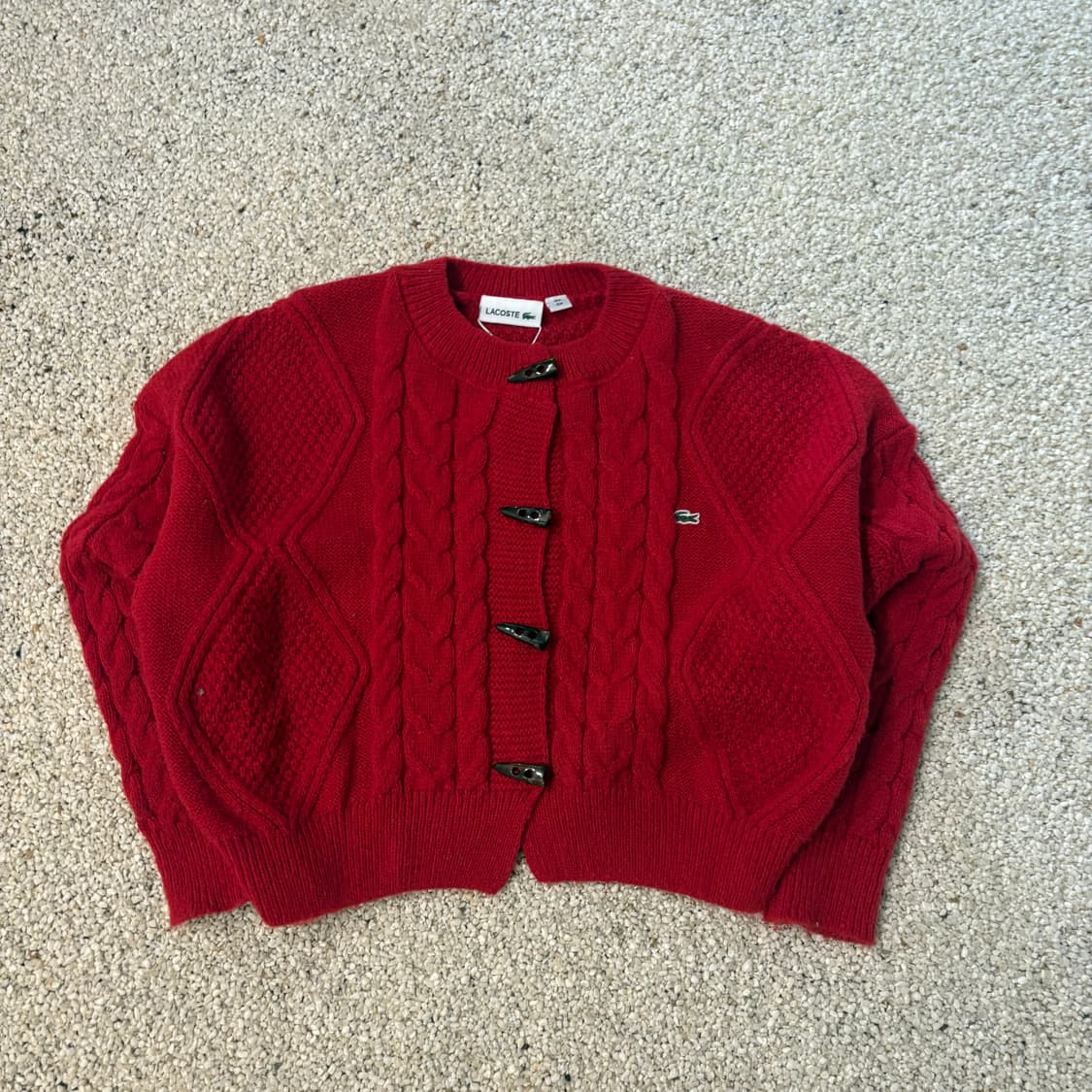 라코스테 가디건 ⭐️1207 상품이미지1