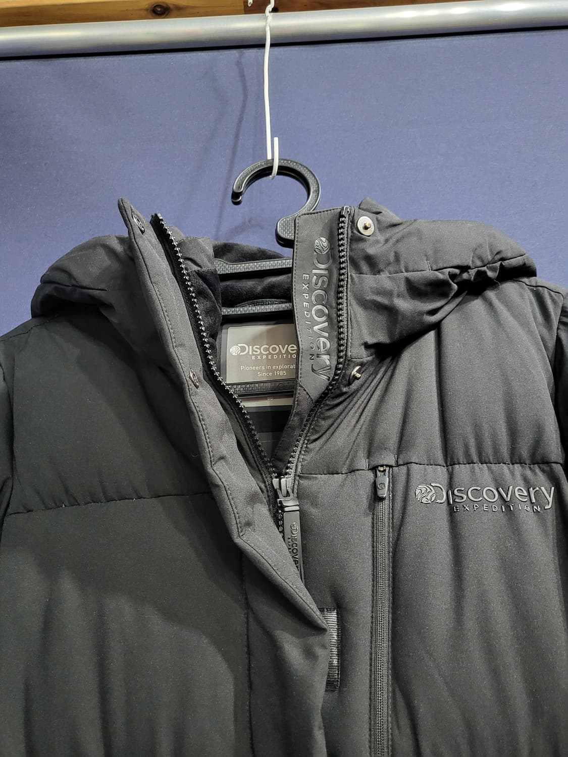 디스커버리 구스다운 롱패딩 상품이미지2