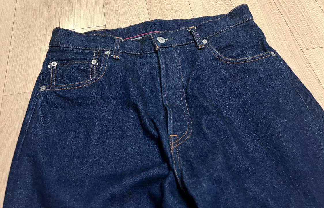 오디너리핏츠(ordinary fits) 루즈 앵클 원워시 셀비지 30 상품이미지5