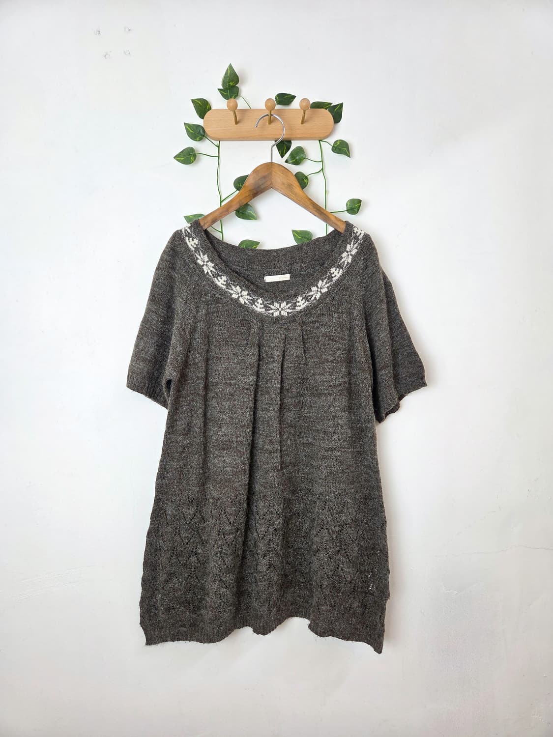 모리 반팔 니트 상품이미지1