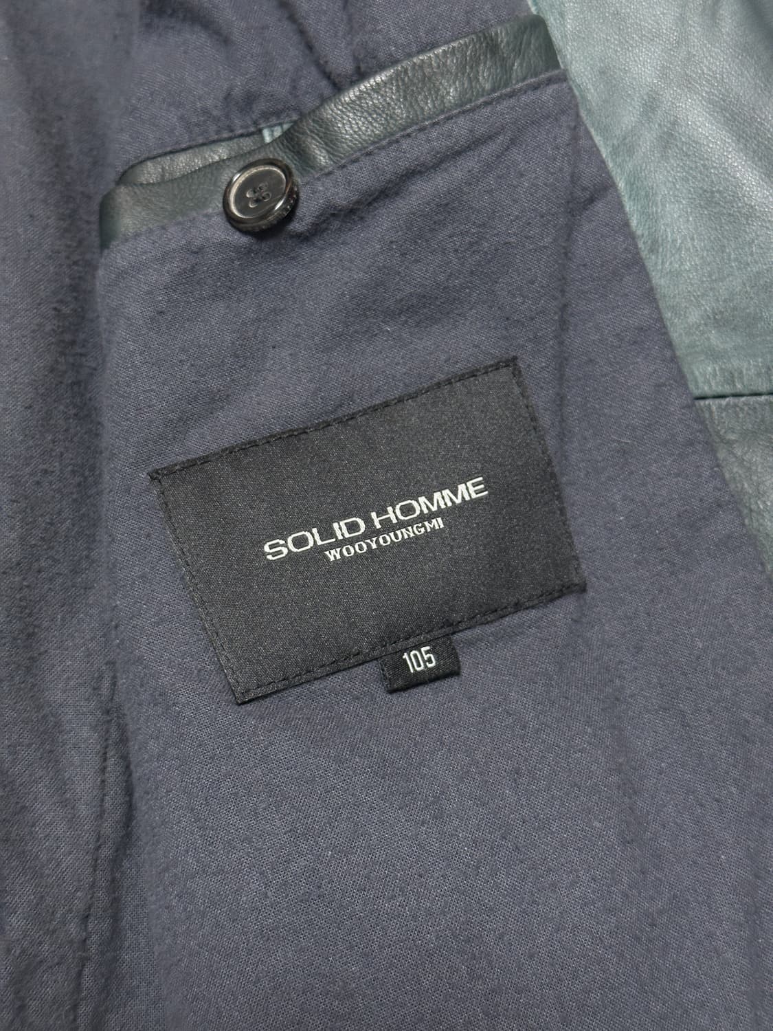 솔리드옴므 우영미 가죽자켓 양가죽 상품이미지10