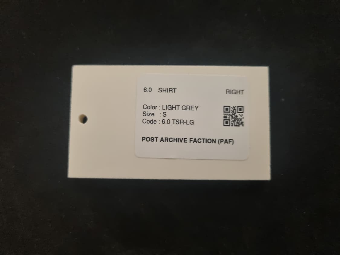 파프 PAF 6.0 셔츠 라이트 그레이 상품이미지4