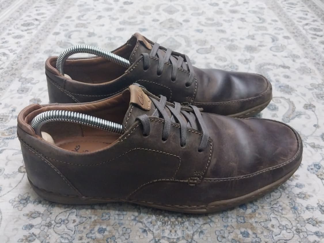 클락스 브라운 가죽 컴포트화 255mm(260까지) 상품이미지3