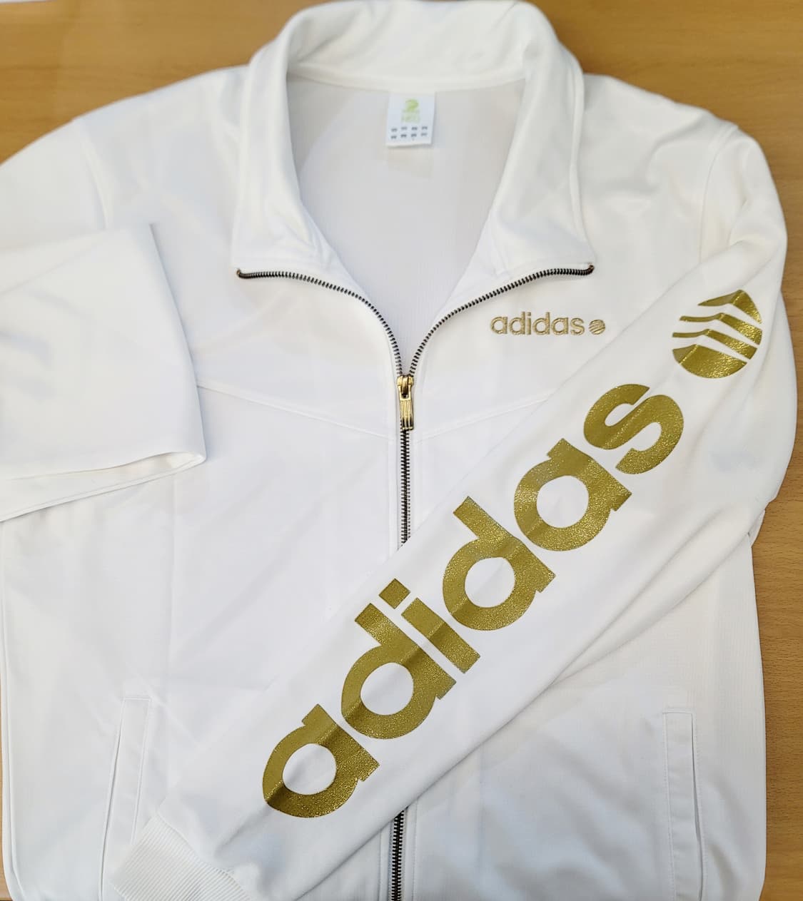 아디다스(일본판) 네오 화이트골드 트랙탑 져지 판매 상품이미지6