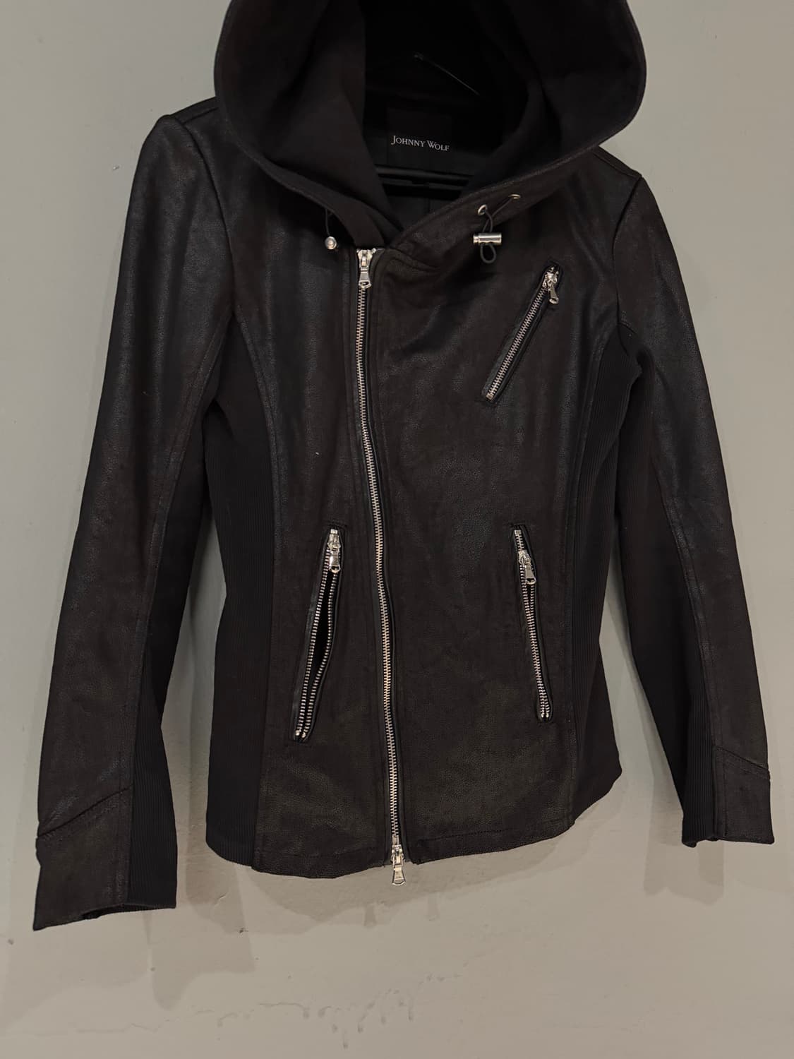 Johnny wolf asymmetric design jacket  상품이미지7