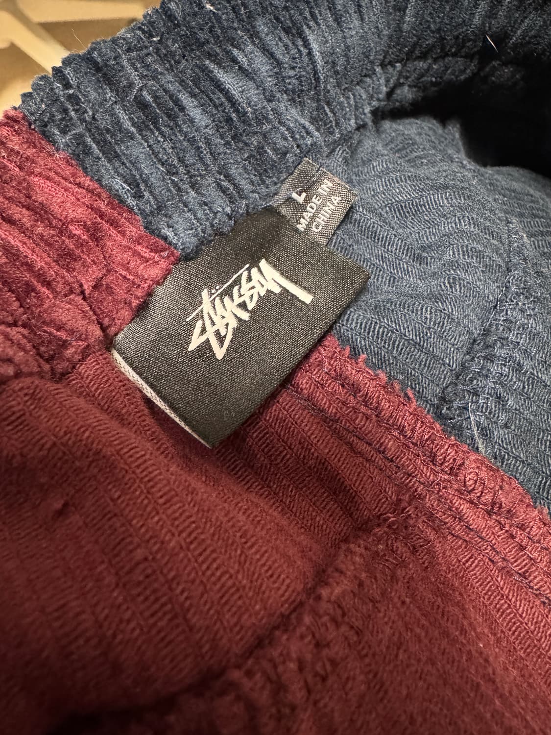 스투시 코듀로이 바이컬러 팬츠 상품이미지2