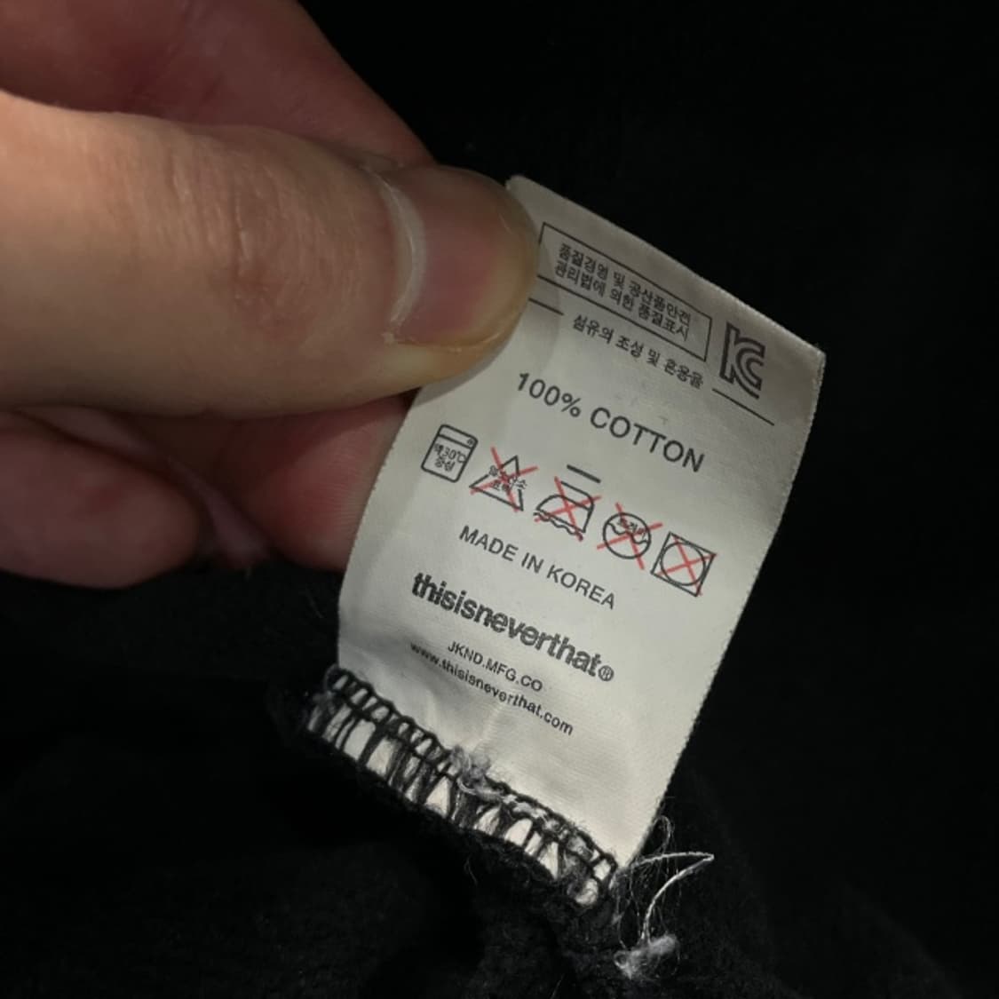 100 디스이즈네버댓 맨투맨  상품이미지4