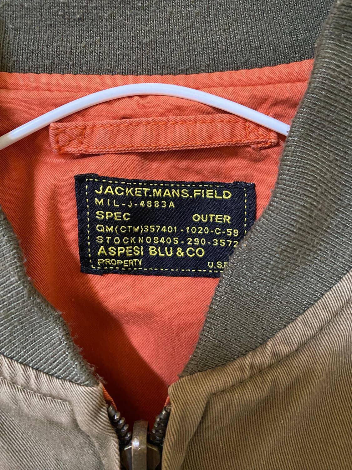 ASPES! BLU & CO 리버시브 자켓 상품이미지2