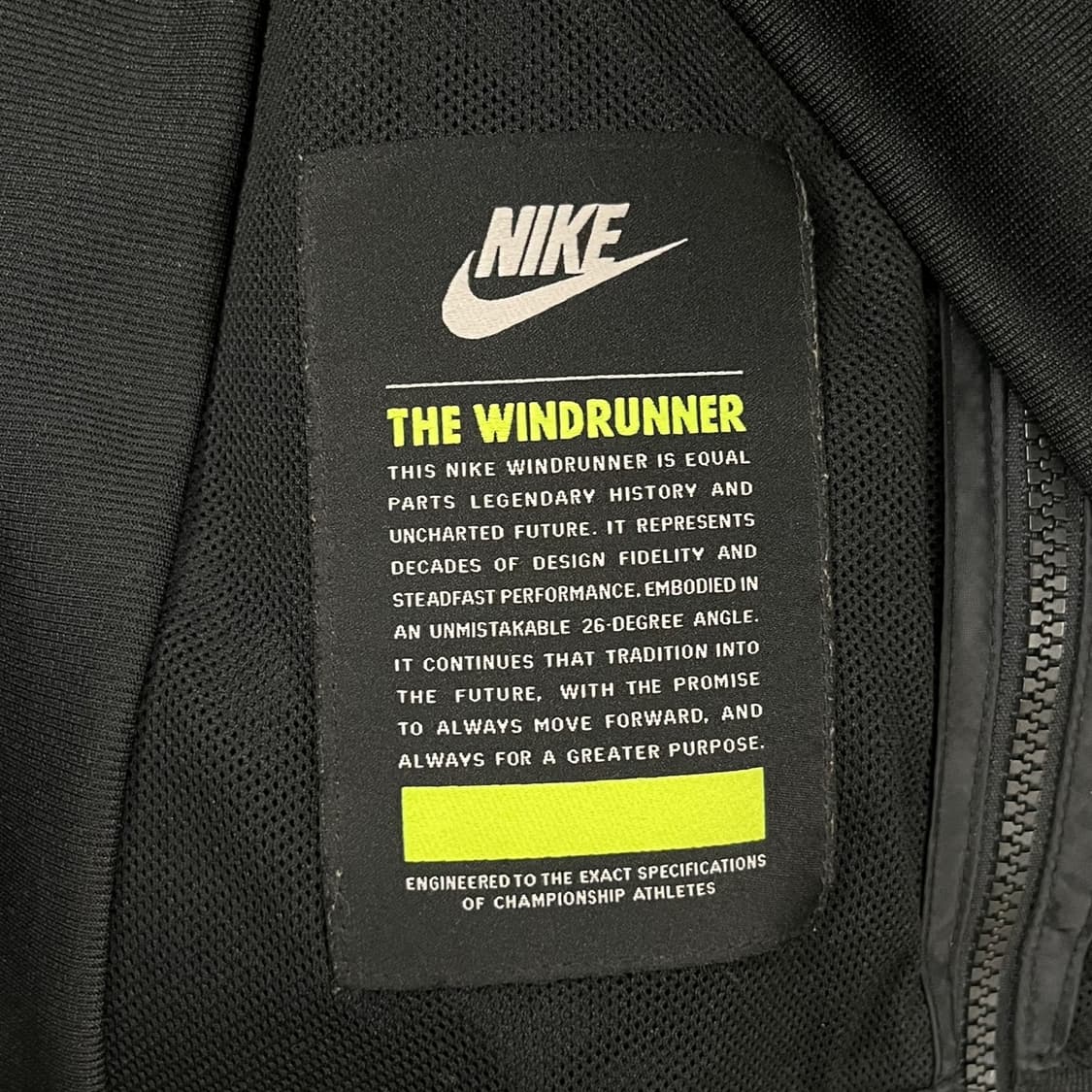 [정품/2XL] 나이키 블랙 바람막이 후드집업 b12 상품이미지6