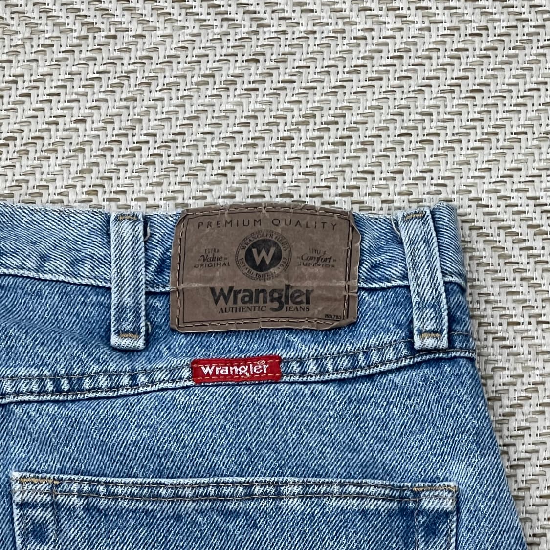 랭글러 워크 데님팬츠 r3395 상품이미지6