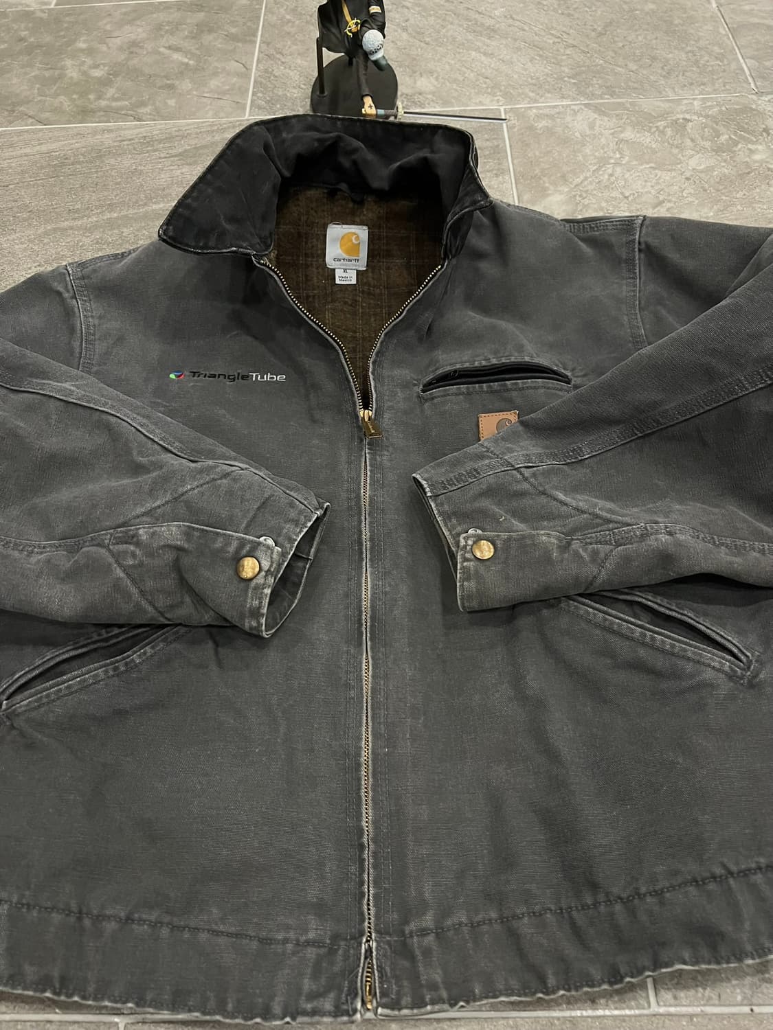 (XL)칼하트 디트로이트 자켓 J97 GVL 그래블 상품이미지7