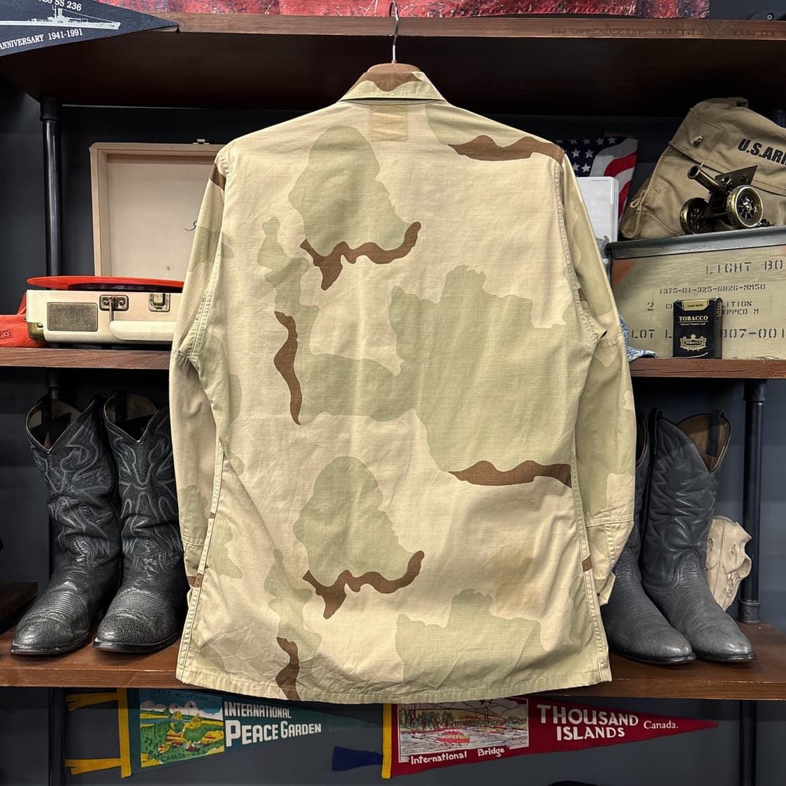 00s US Army 데저트 카모플라쥬 컴뱃 필드자켓 N1137 상품이미지2