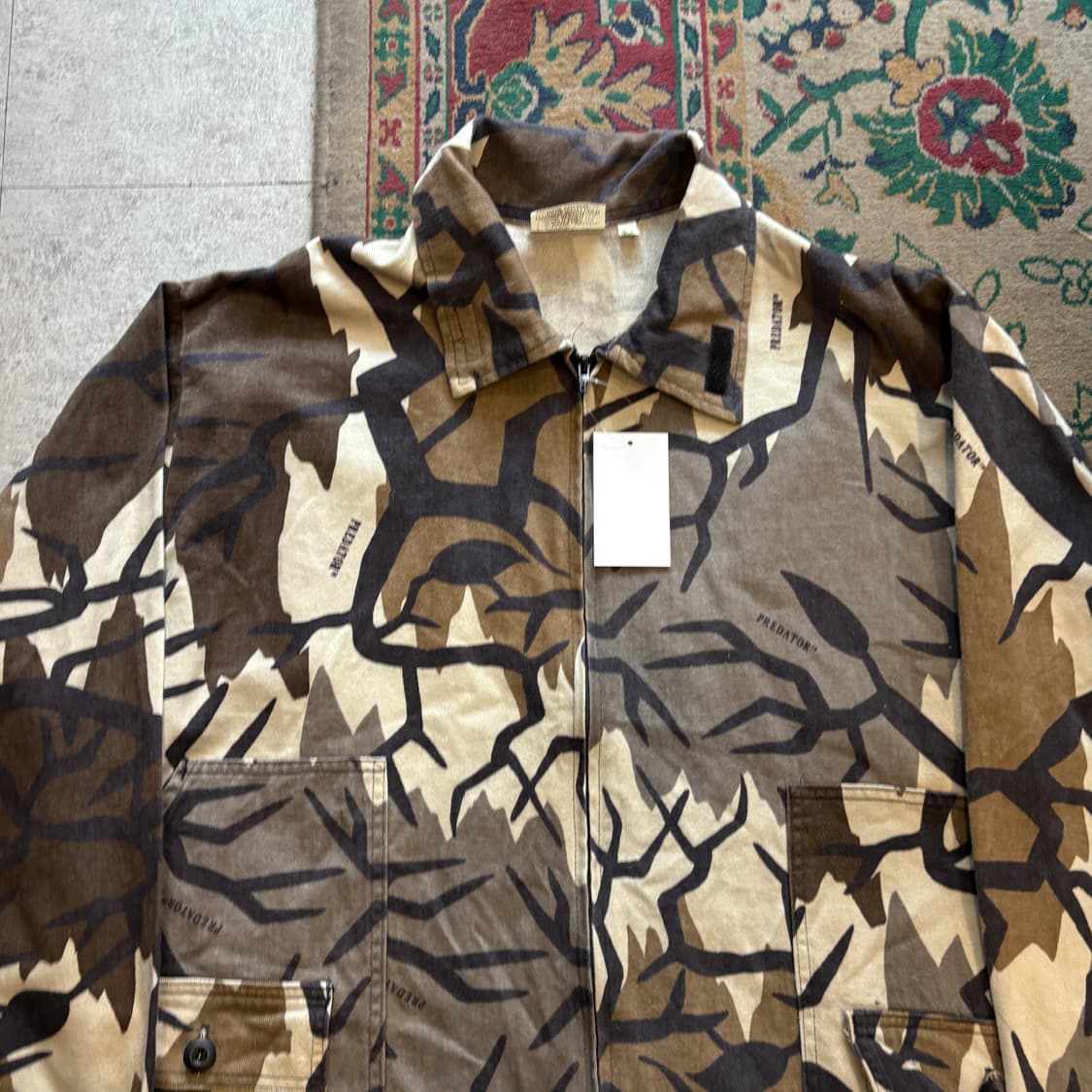 90년대 미국 생산 프레데터 카모 자켓 상품이미지3