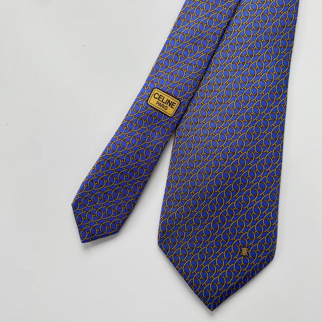 셀린느(celine) 심플로고 명품 정품 넥타이 상품이미지5