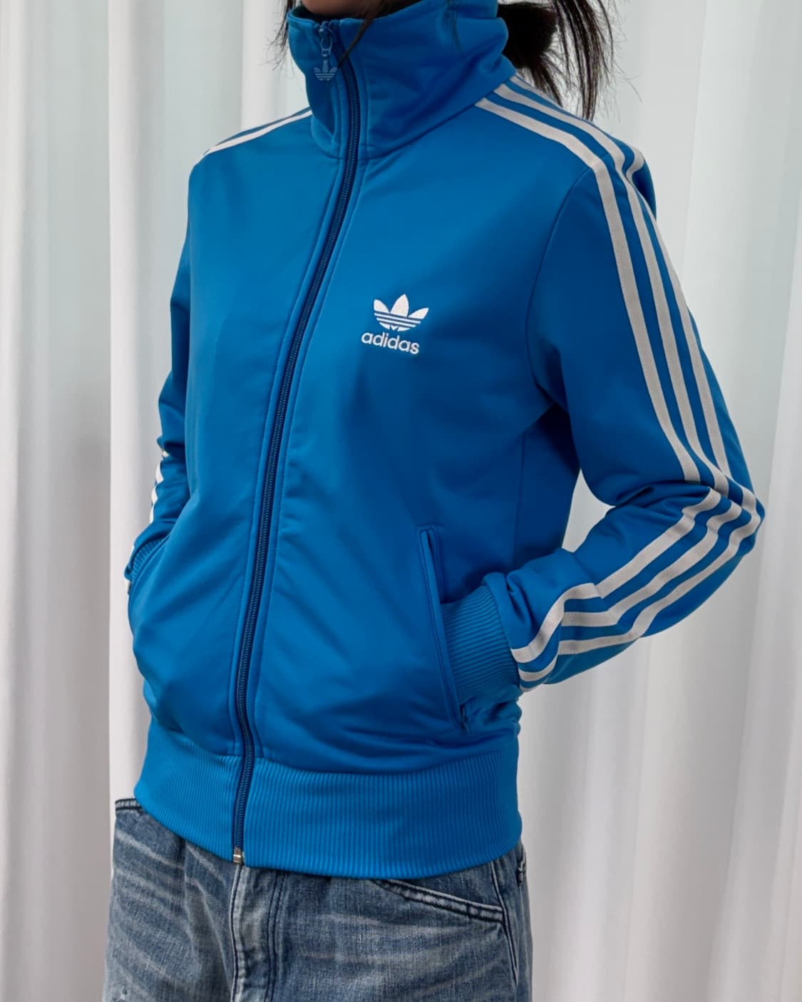 [S]아디다스 파이어버드 블루 트랙탑 져지 상품이미지1