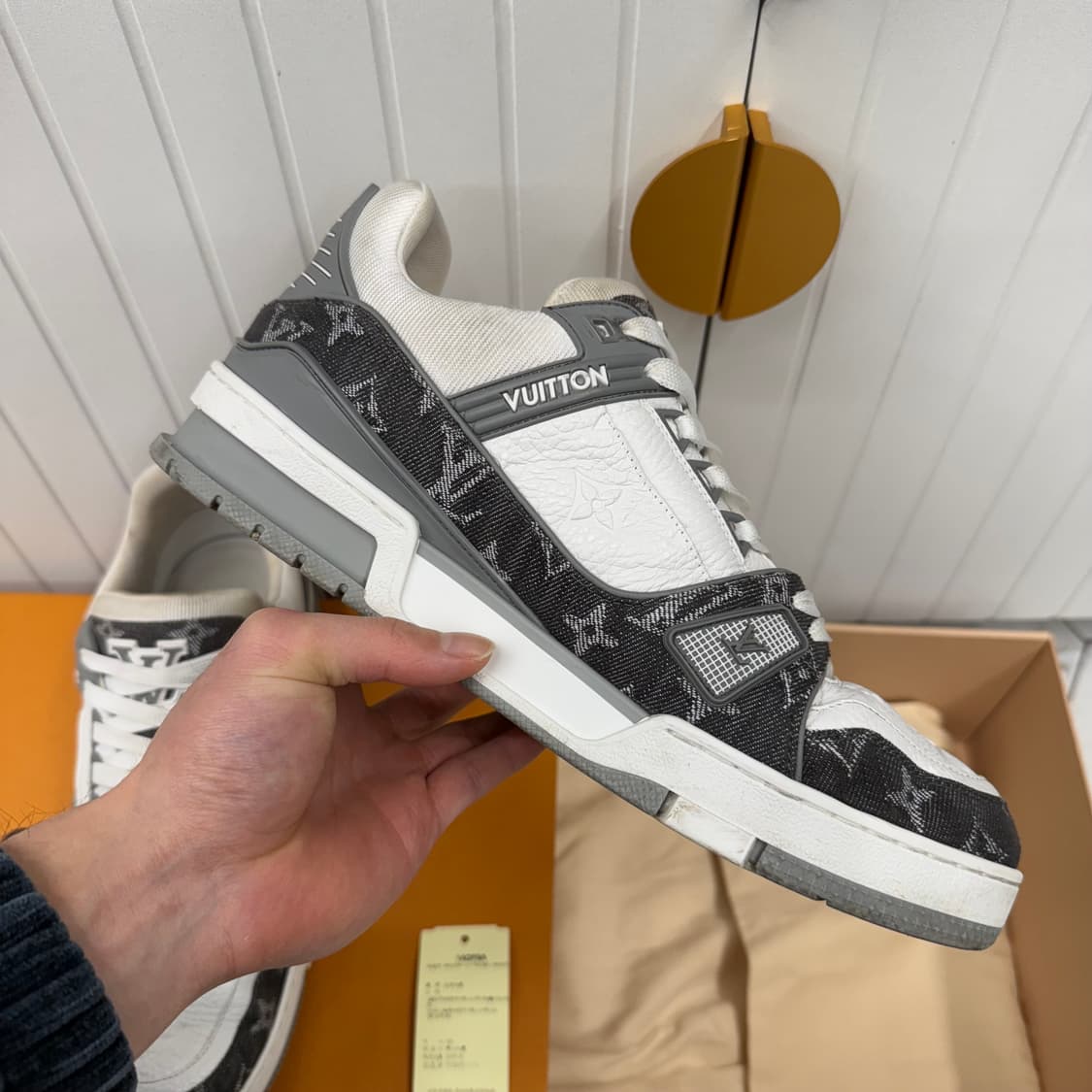 [25년/7사이즈] 루이비통 신상 데님 스니커즈 상품이미지2