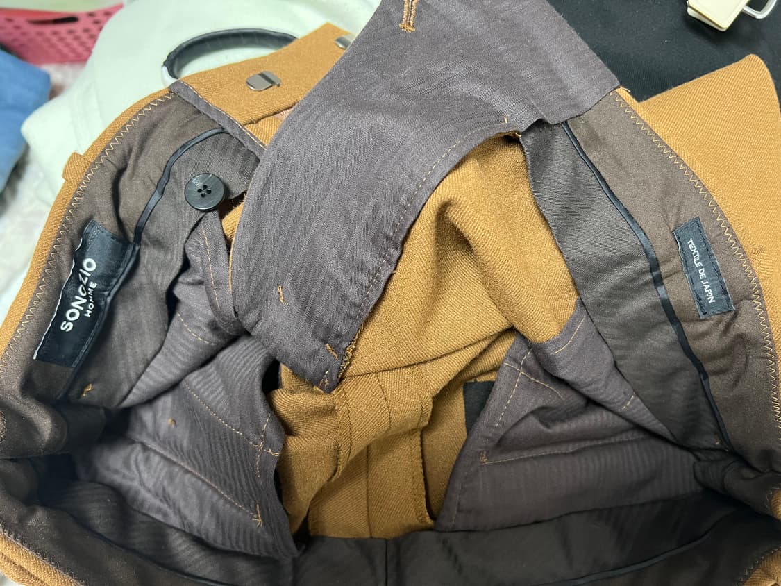 송지오옴므 슬랙스 48 상품이미지4