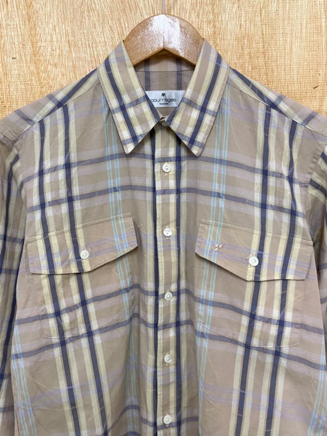 COURREGES check shirts 상품이미지6