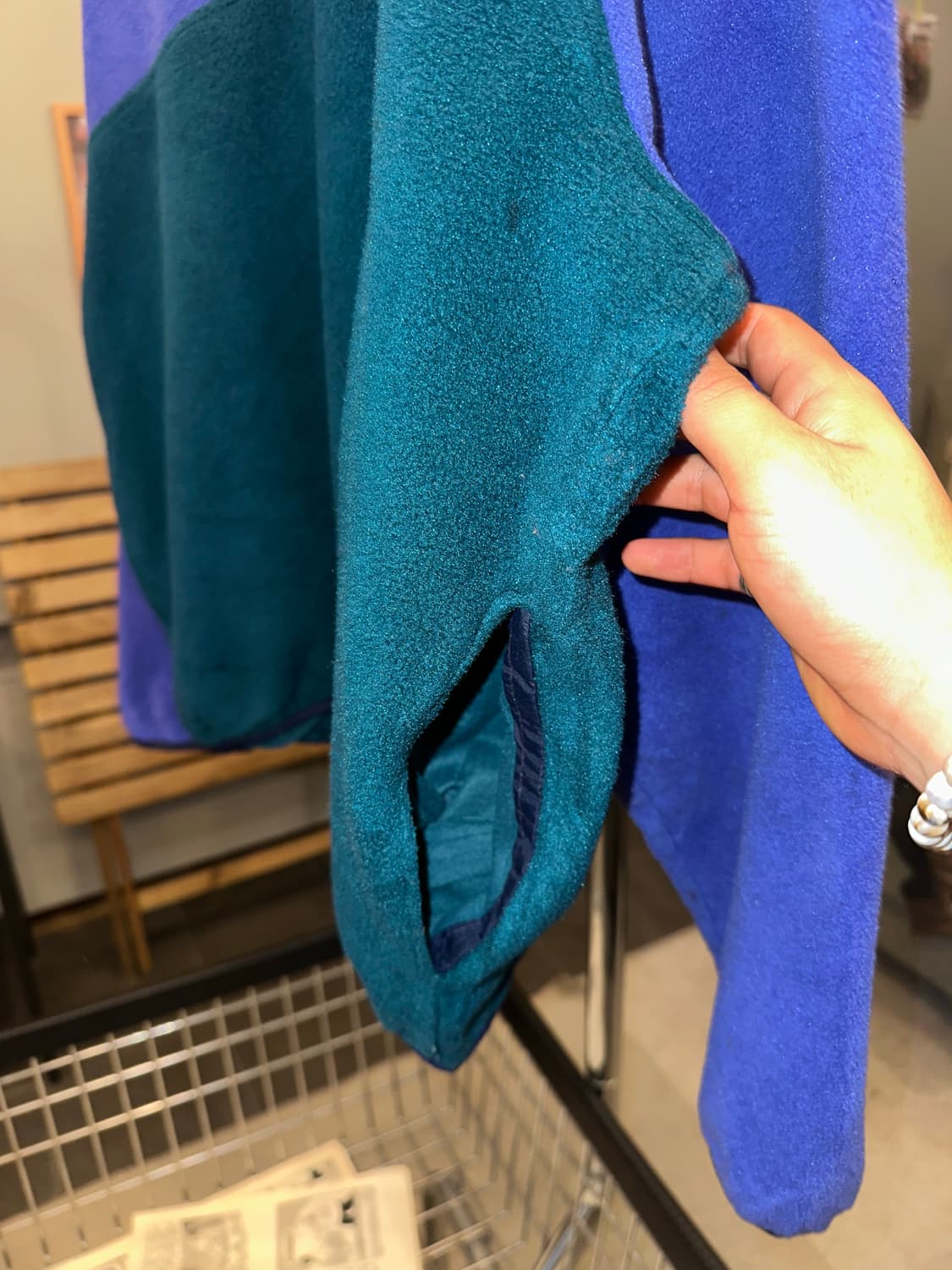 90’s LL Bean 4-button color  fleecewear 상품이미지7