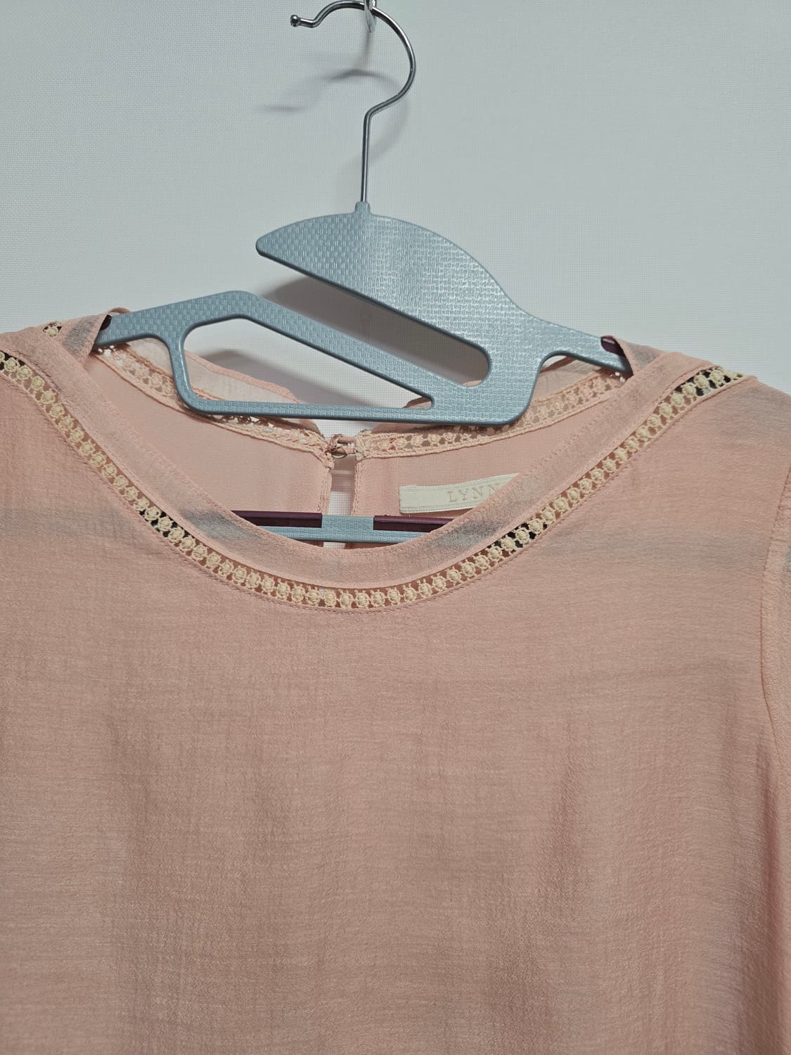 LYNN  레이스 트리밍 블라우스 상품이미지2