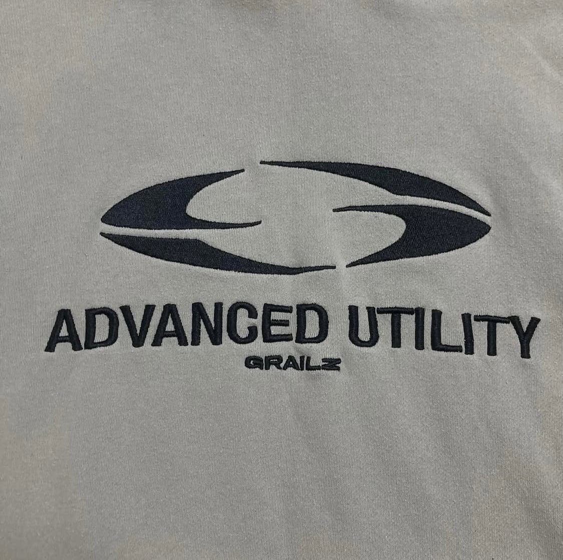 그레일즈 빅로고 그레이 후드티 상품이미지3