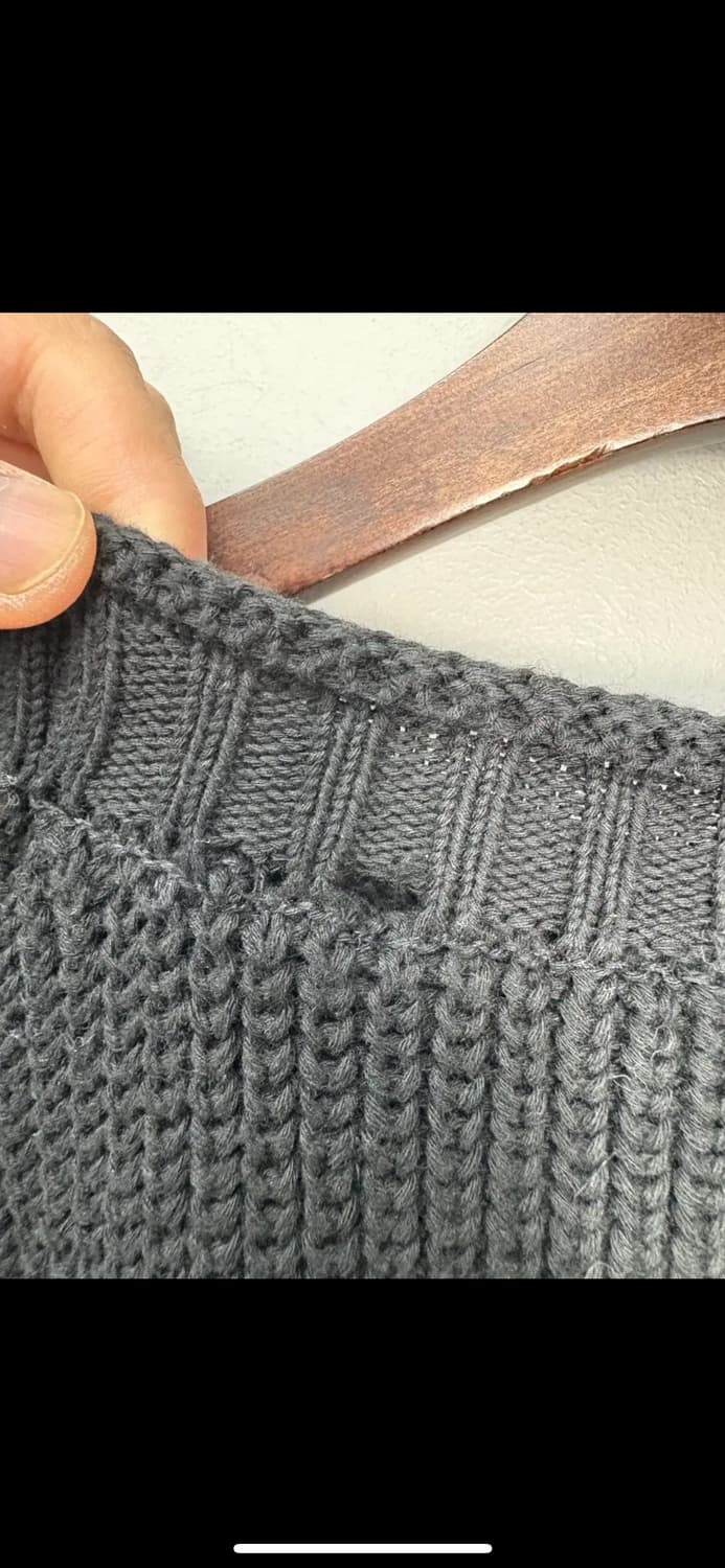 우알롱 호프트리 트랙해치 니트 H1578 상품이미지6