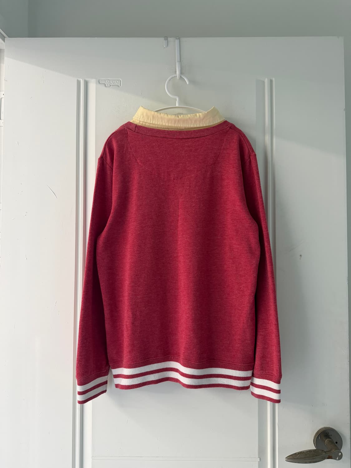 일본빈티지 y2k 레이어드 카라스웻 상품이미지9