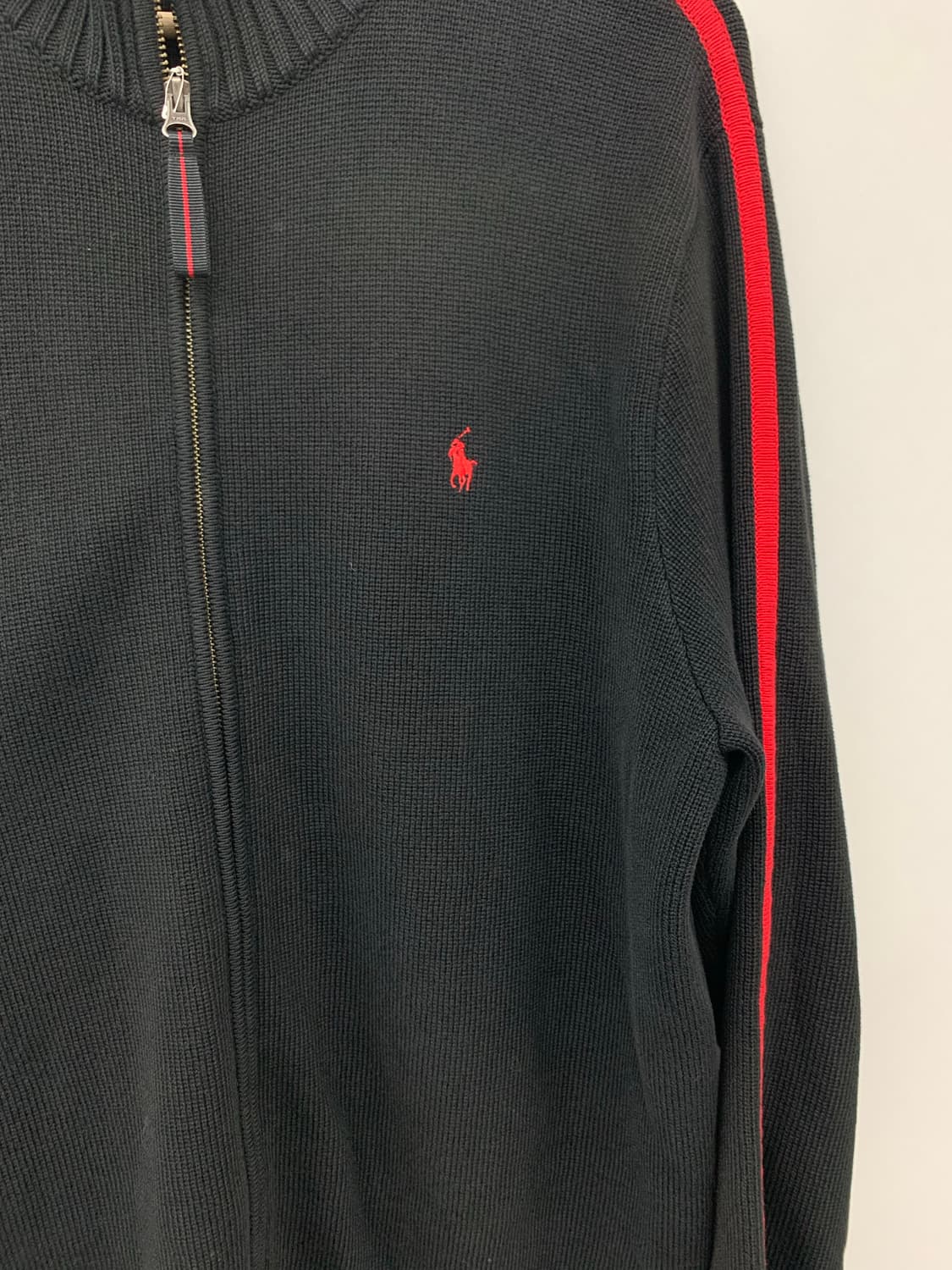 폴로 니트 투웨이 집업 상품이미지9