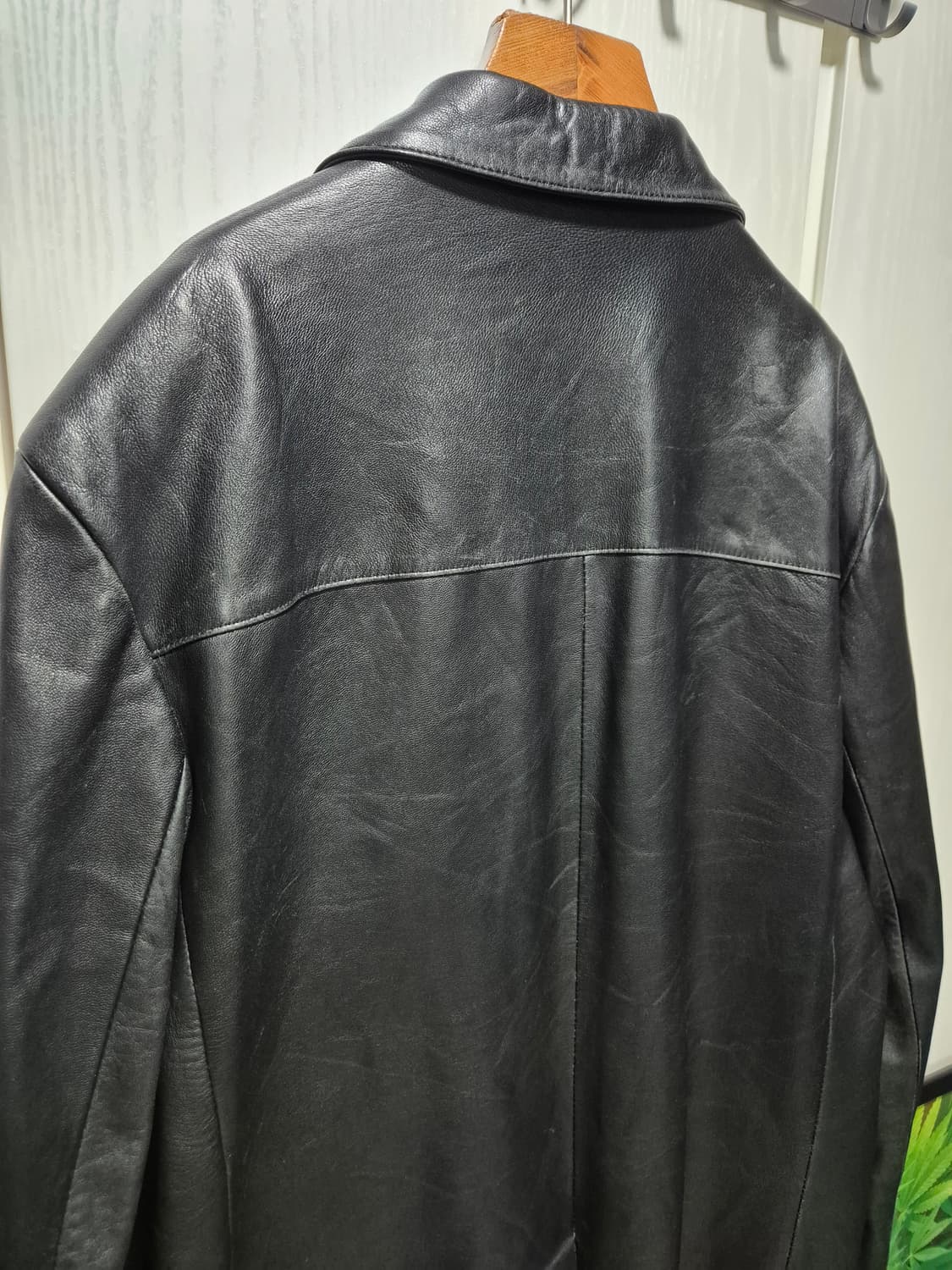 (타임세일)VTG. FORMIA 포미아 블랙 양가죽 자켓 상품이미지8