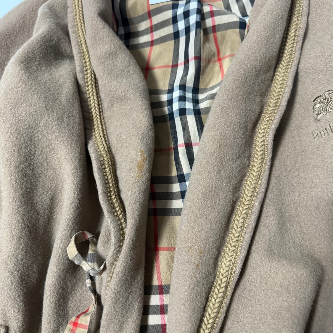 버버리 울 로브코트  상품이미지5