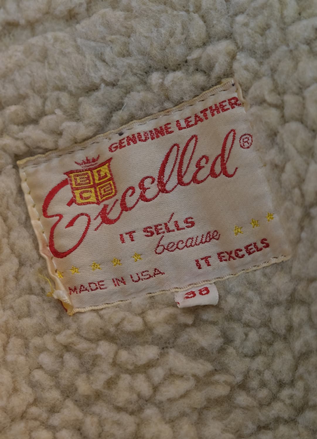 excelled 스웨이드 자켓 made in usa 상품이미지8