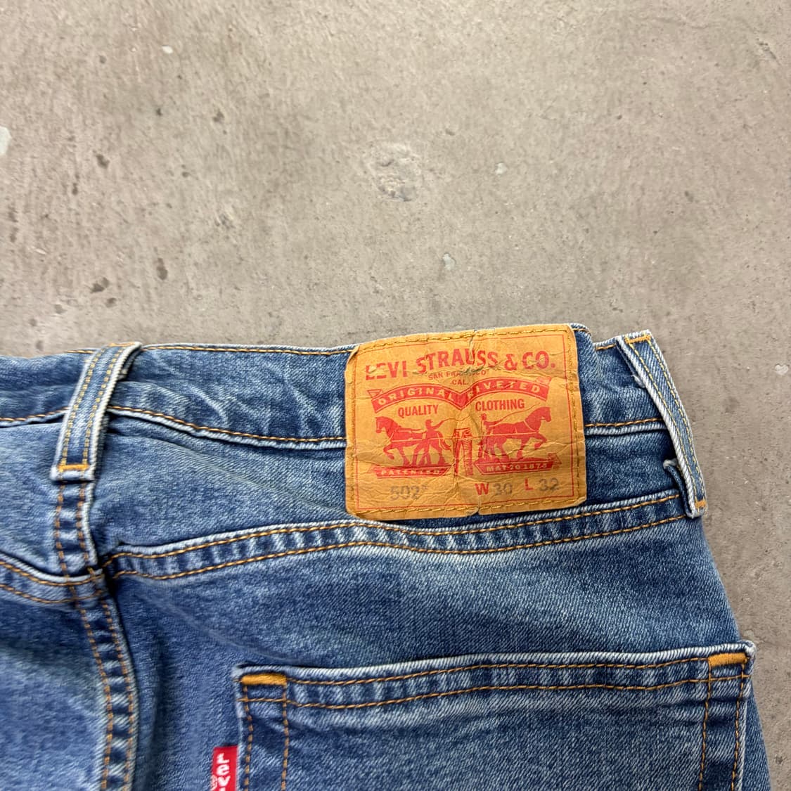 리바이스 502 청바지[2216] 상품이미지4