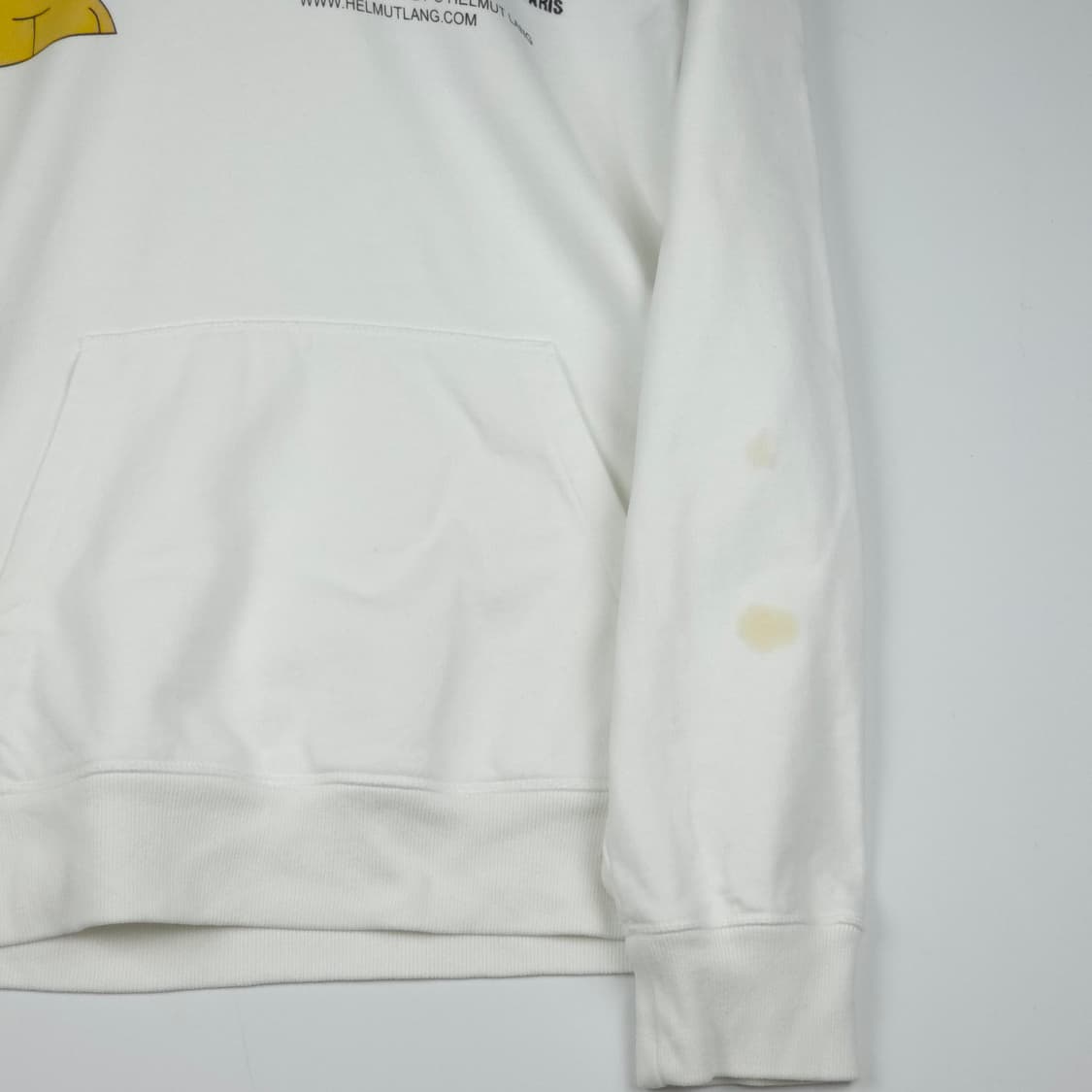 [L] 헬무트 랭 라디오프린트 코튼 후드티 상품이미지4