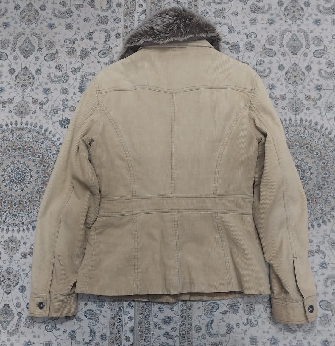 DKNY 코듀로이 퍼 카라 자켓 4 (55까지) (털탈부착가능) 상품이미지2