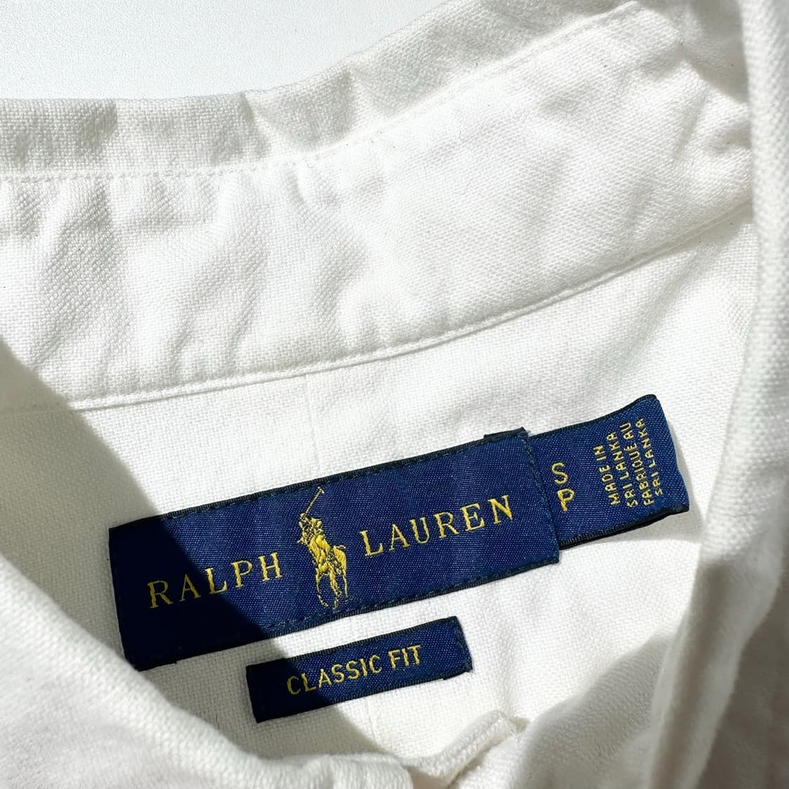 폴로 랄프로렌 멀티 포니 엠브로이디드 셔츠 화이트 상품이미지4
